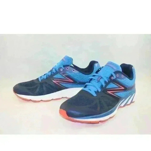 NEW BALANCE 3190v2 Athletic Sz 8 RevLite Blue Orange US Made Running Shoes NWOB - Picture 4 of 6